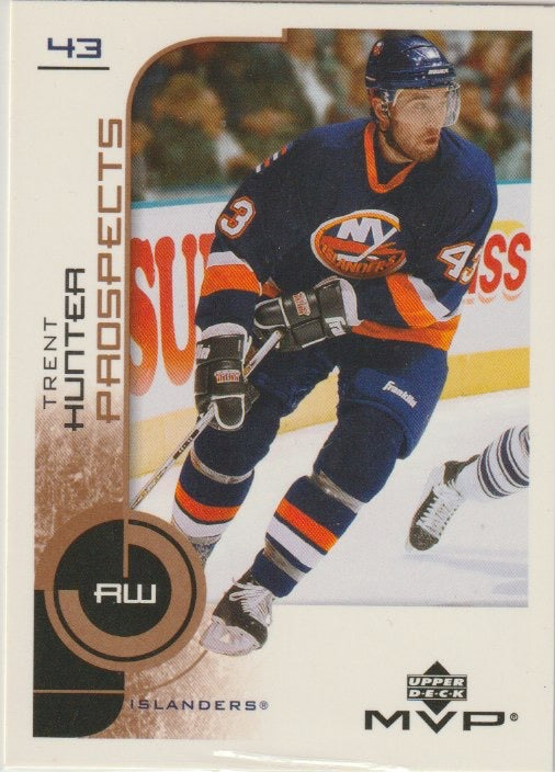 NHL 2002-03 Upper Deck MVP - No 209 - Trent Hunter
