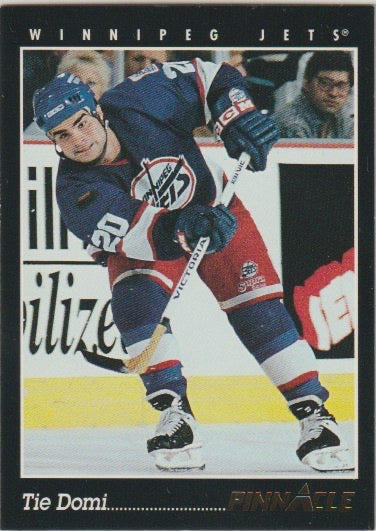 NHL 1993 / 94 Pinnacle - No 295 - Tie Domi