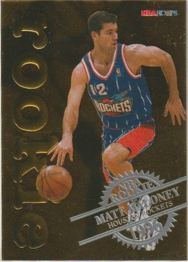 NBA 1996-97 Hoops Rookies - No 16 of 30 - Matt Maloney