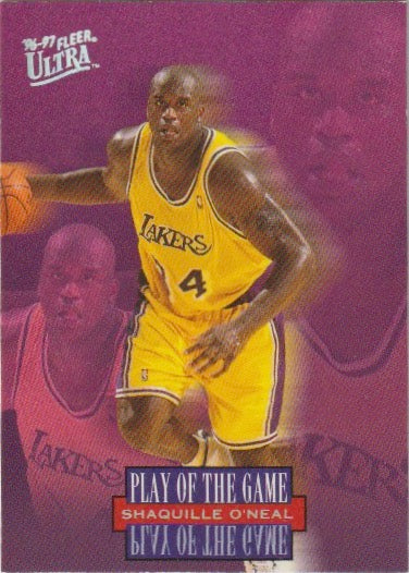 NBA 1996 / 97 Ultra - No 296 - Shaquille O'Neal