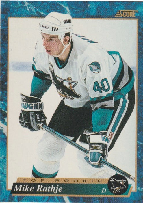 NHL 1993 / 94 Score - No 595 - Mike Rathje