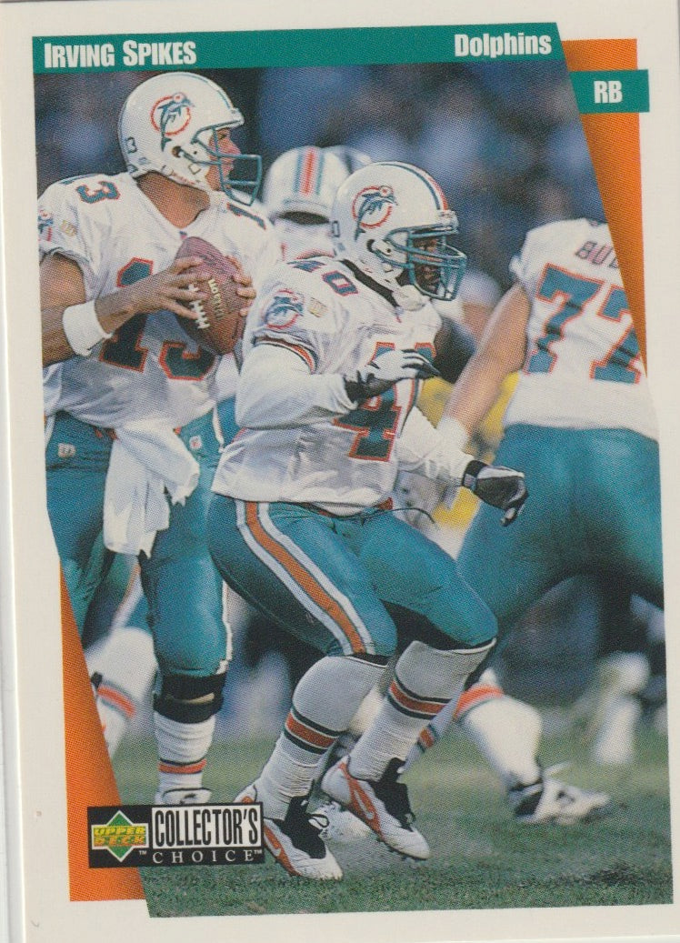 NFL 1997 Collector's Choice - No 169 - Irving Spikes