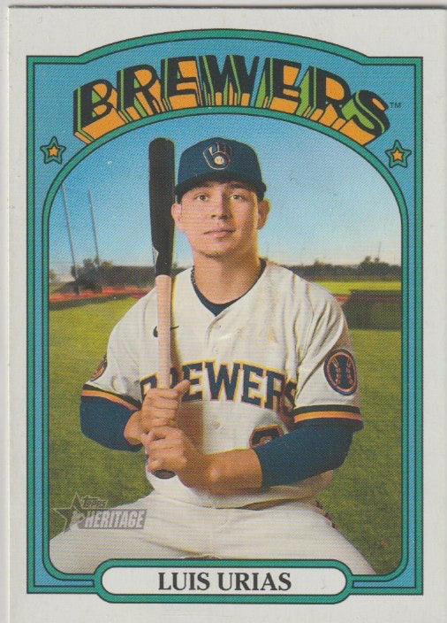 MLB 2021 Topps Heritage - No 512 - Luis Urias