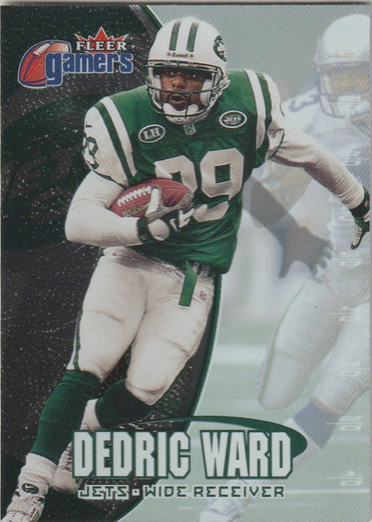NFL 2000 Fleer Gamers - No 8 - Dedric Ward