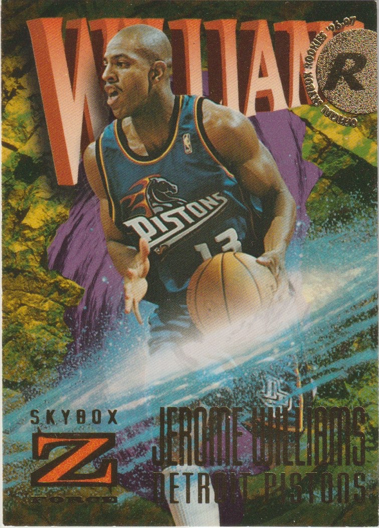 NBA 1996-97 Z-Force - No 167 - Jerome Williams