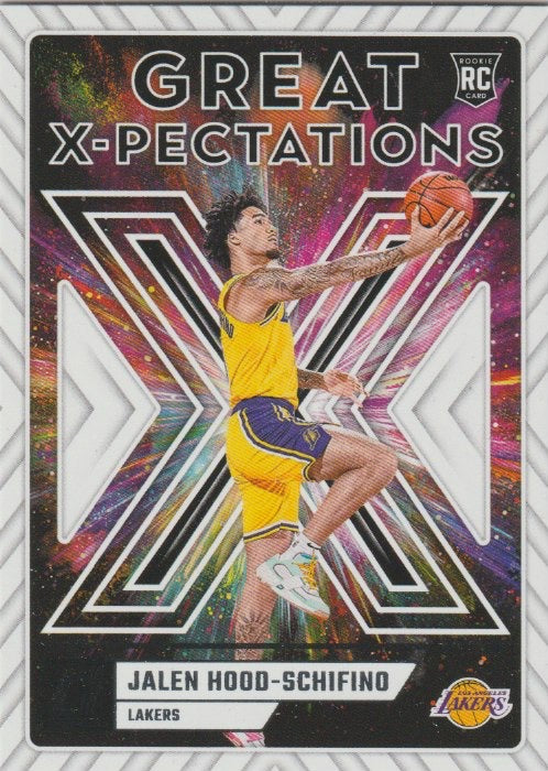 NBA 2023-24 Donruss Great X-Pectatons - No 12 - Jalen Hood-Schifino