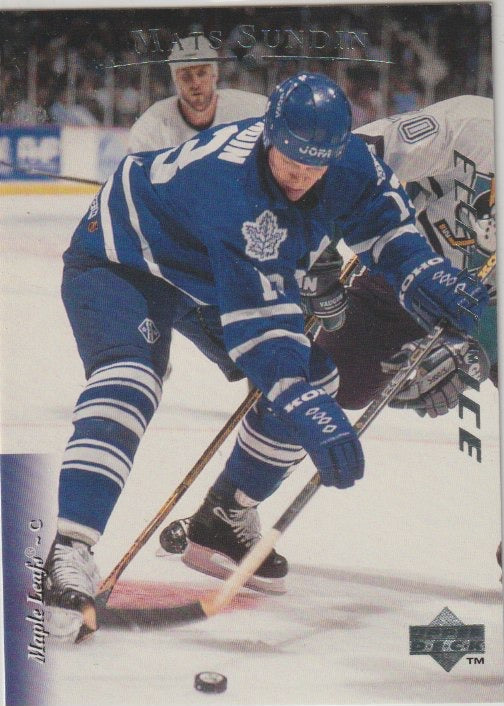 NHL 1995-96 Upper Deck Electric Ice - No 147 - Mats Sundin