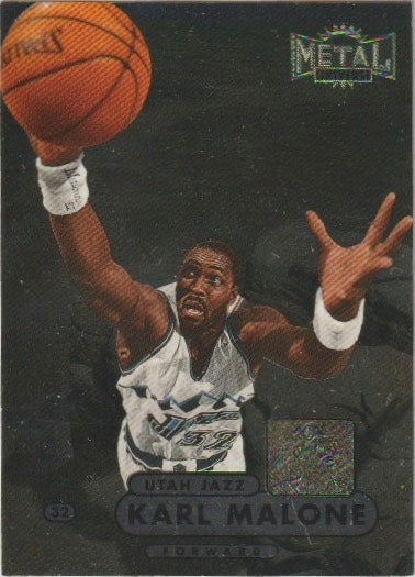 NBA 1997-98 Metal Universe Championship - No 88 - Karl Malone