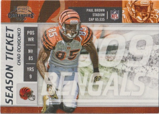 NFL 2009 Playoff Contenders - No 22 - Chad Ochocinco