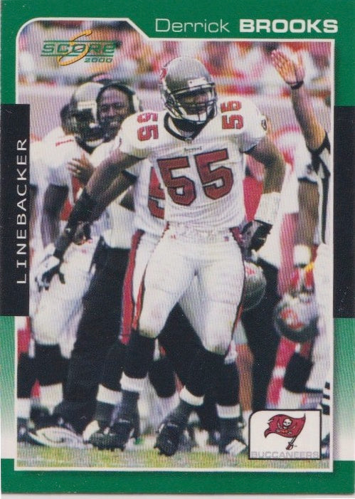 NFL 2000 Score - No 193 - Derrick Brooks