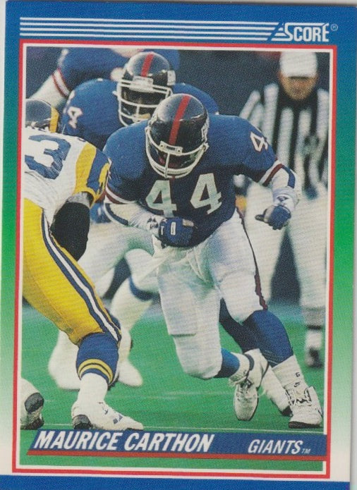 NFL 1990 Score - No 388 - Maurice Carthon