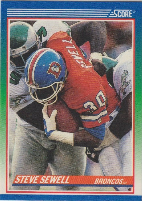 NFL 1990 Score - No 417 - Steve Sewell