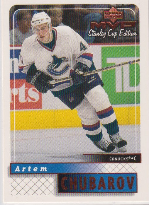 NHL 1999-00 Upper Deck MVP SC Edition - No 186 - Artem Chubarov