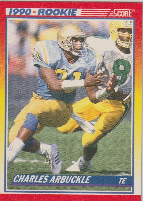 NFL 1990 Score - No 639 - Charles Arbuckle