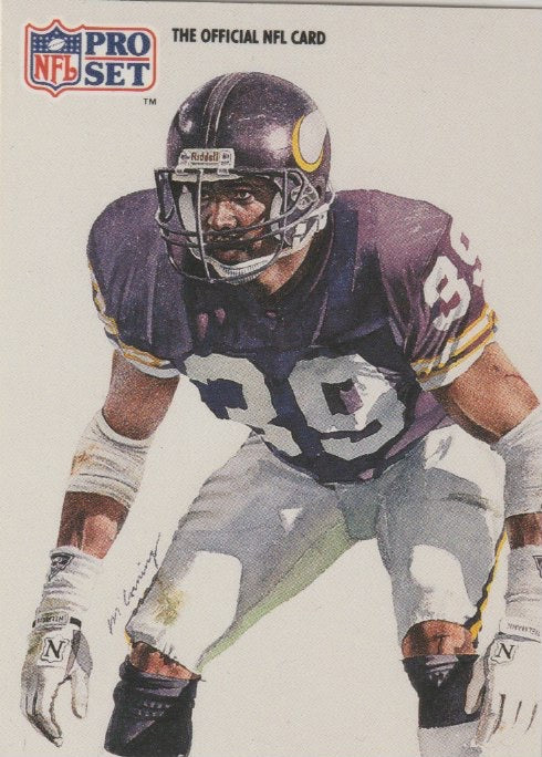 NFL 1991 ProSet - No 398 - Carl Lee