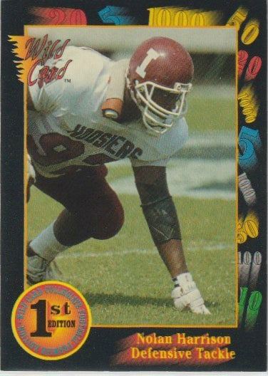 NFL 1991 Wild Card Draft - No 148 - Nolan Harrison