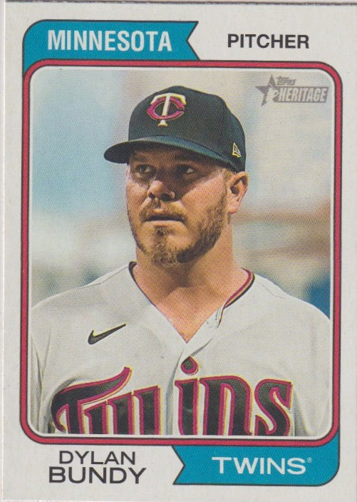 MLB 2023 Topps Heritage - No 74 - Dylan Bundy