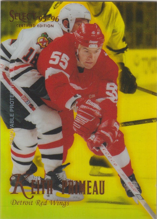 NHL 1995 / 96 Select Certified Mirror Gold - No 71 - Keith Primeau