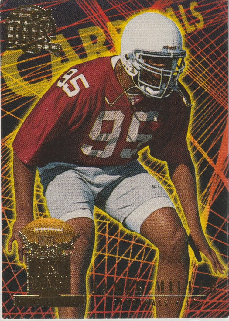 NFL 1994 Ultra First Rounders - No 13 of 20 - Jamir Miller
