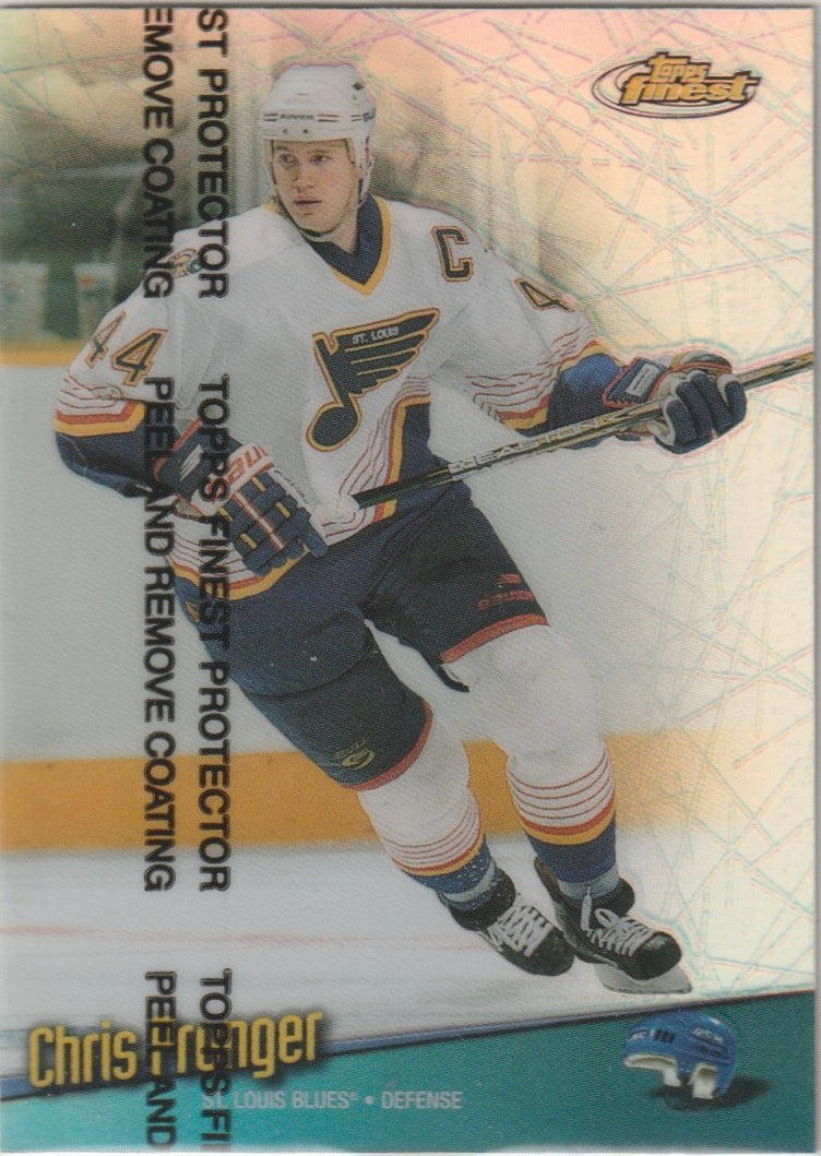 NHL 1998-99 Finest Refractors - No 22 - Chris Pronger