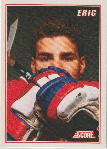 NHL 1990-91 Score - No B1 - B5 - Eric Lindros kompletter Satz