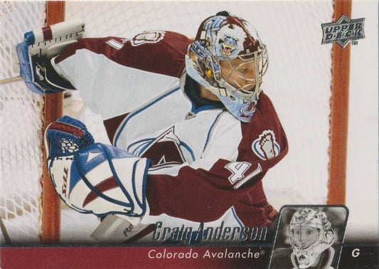 NHL 2010-11 Upper Deck - No 149 - Craig Anderson