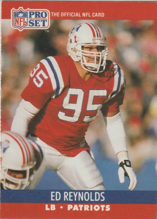 NFL 1990 ProSet - No 582 - Ed Reynolds