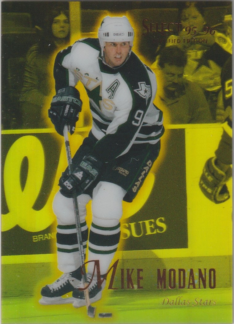 NHL 1995 / 96 Select Certified Mirror Gold - No 17 - Mike Modano