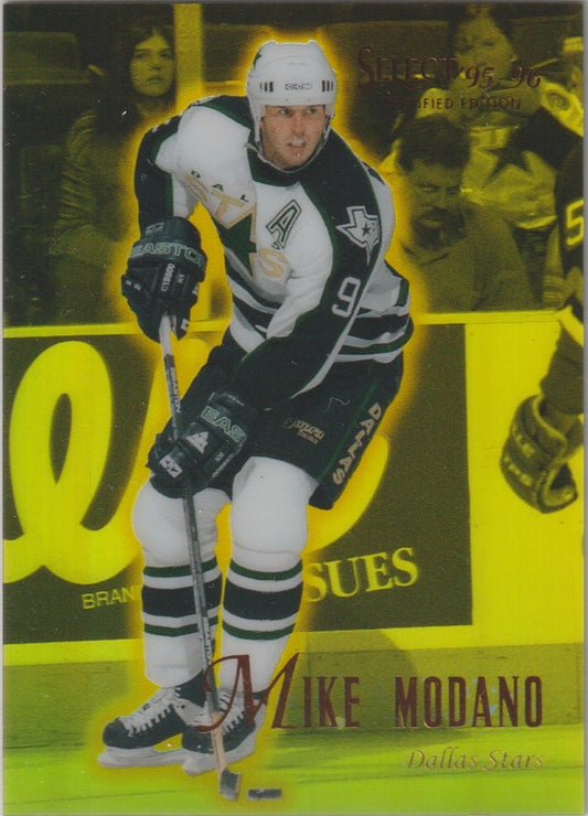 NHL 1995 / 96 Select Certified Mirror Gold - No 17 - Mike Modano