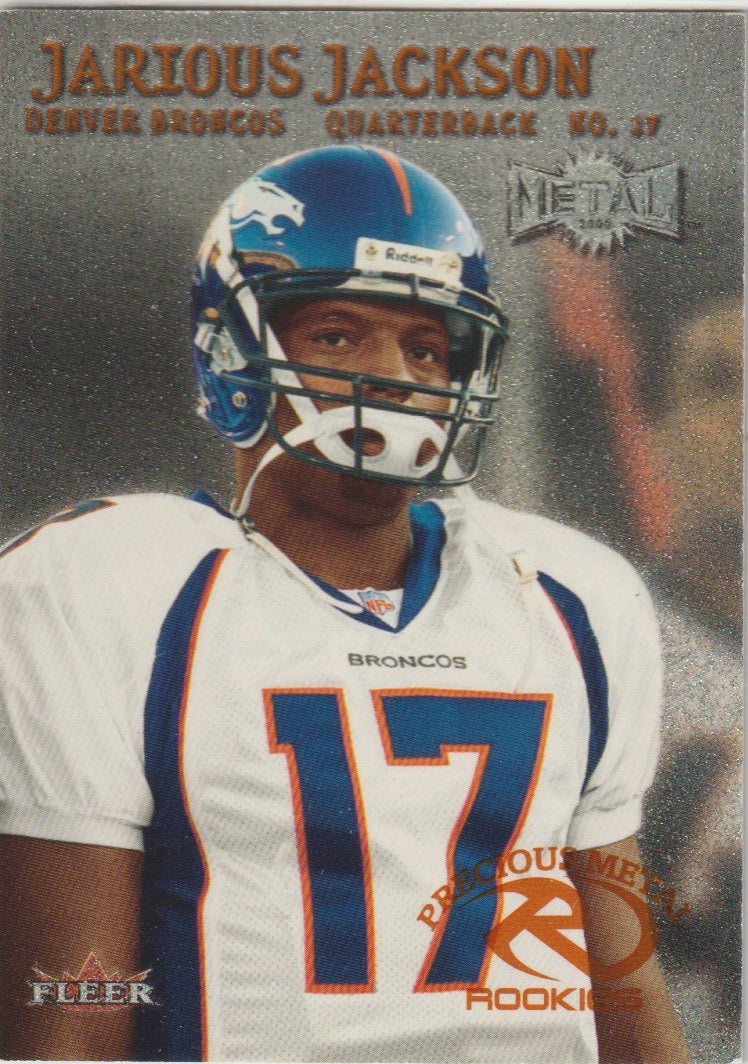 NFL 2000 Metal - No 205 - Jarious Jackson