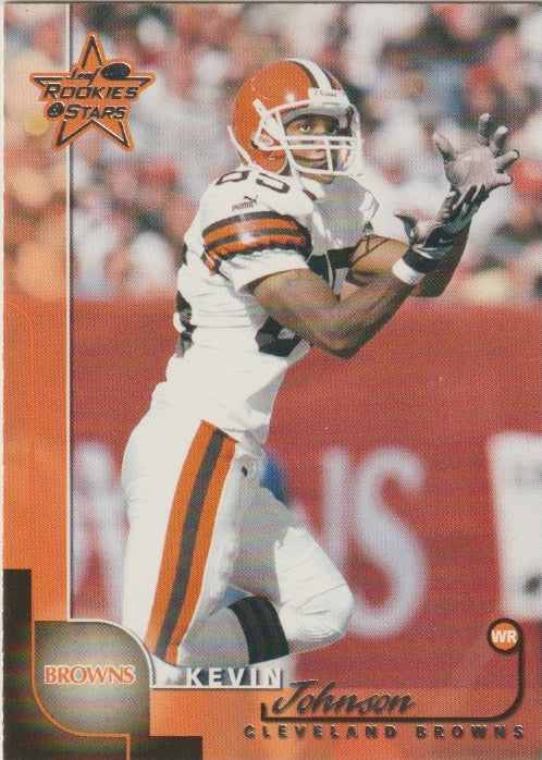 NFL 2000 Leaf Rookies and Stars - No 22 - Kevin Johnson
