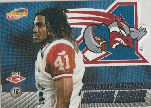 NFL 2003 Atomic CFL - No 48 - Adrian Archie