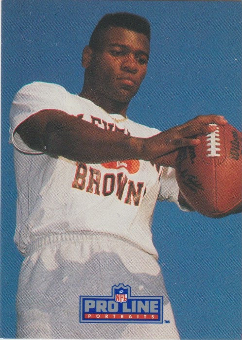 NFL 1991 Pro Line Portraits - No 282 - Eric Turner