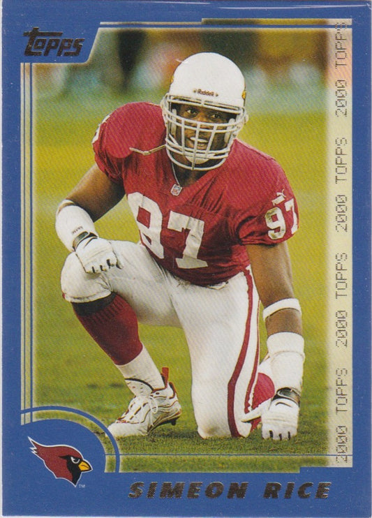 NFL 2000 Topps - No 188 - Simeon Rice