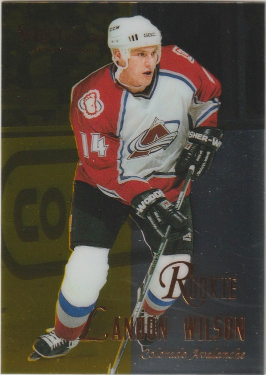 NHL 1995 / 96 Select Certified Mirror Gold - No 134 - Landon Wilson