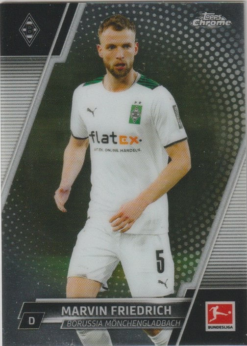 Soccer 2021-22 Topps Chrome Bundesliga - No. 14 - Marvin Friedrich