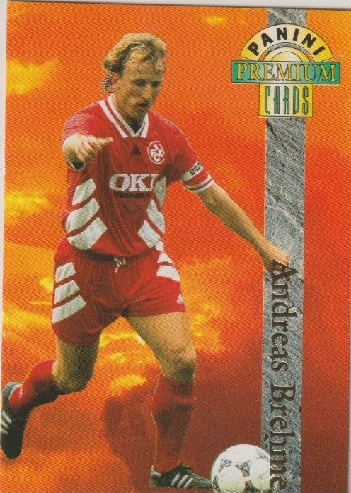 Fussball 1994-95 Panini Premium Cards Bundesliga - No 37 - Andreas Brehme