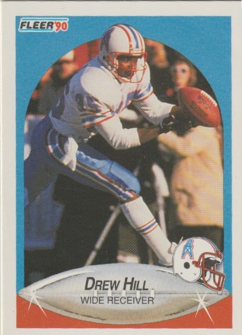 NFL 1990 Fleer - No 130 - Drew Hill