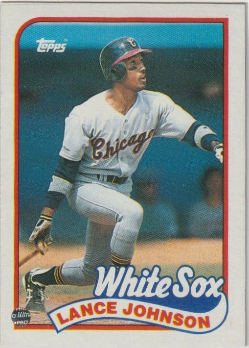 MLB 1989 Topps - No 122 - Lance Johnson