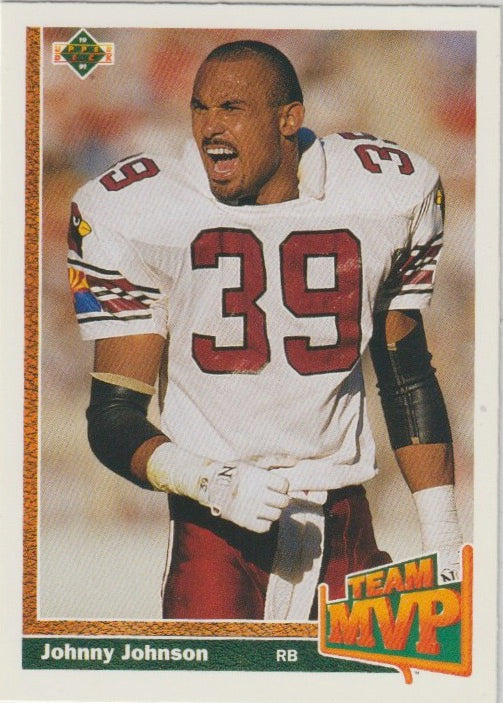 NFL 1991 Upper Deck - No 472 - Johnny Johnson