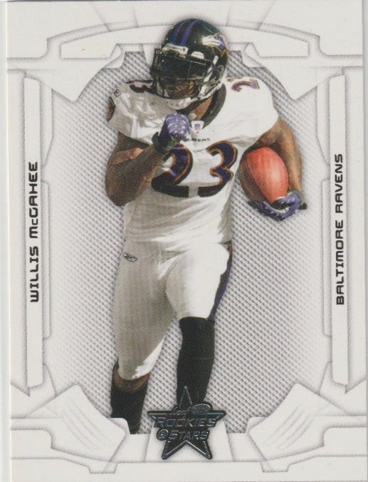 NFL 2008 Leaf Rookies and Stars - No 7 - Willis McCahee