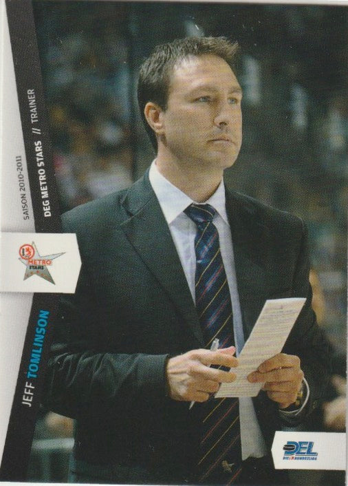 DEL 2010 / 11 CityPress - No 362 - Jeff Tomlinson