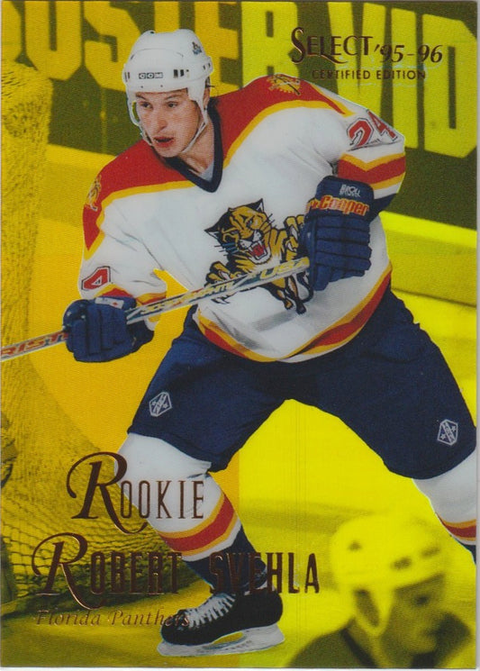 NHL 1995 / 96 Select Certified Mirror Gold - No 115 - Robert Svehla