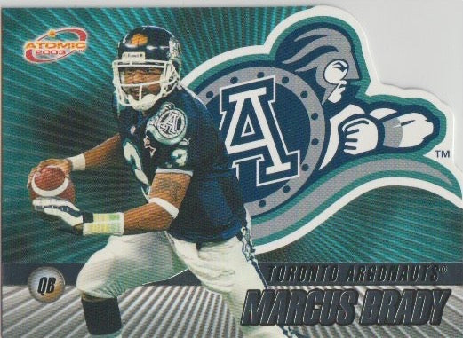 NFL 2003 Atomic CFL - No 80 - Marcus Brady