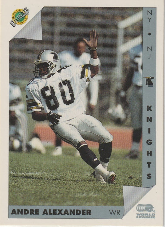 NFL 1992 Ultimate WLAF - No 95 - Andre Alexander