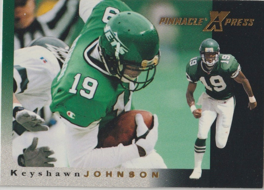 NFL 1997 Pinnacle X-Press - No 90 - Keyshawn Johnson