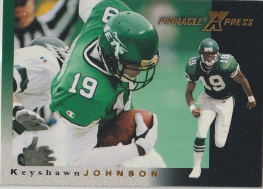 NFL 1997 Pinnacle X-Press - No 90 - Keyshawn Johnson