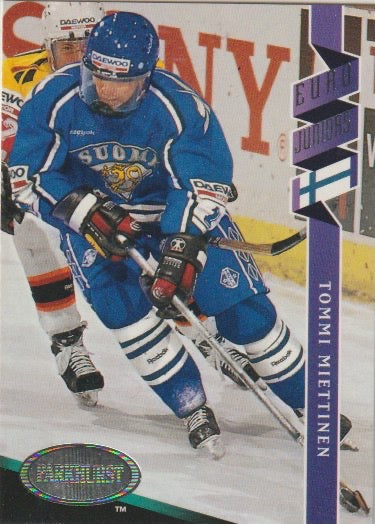 NHL 1993 / 94 Parkhurst - No 522 - Tommi Miettinen