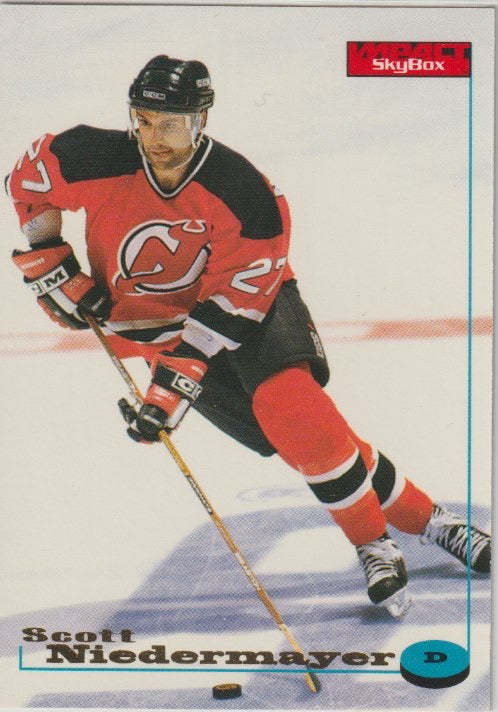 NHL 1996 / 97 Fleer SkyBox Impact - No 70 - Scott Niedermayer