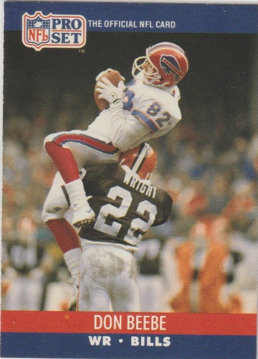 NFL 1990 ProSet - No 435 - Don Beebe